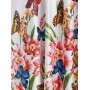 Butterfly Print Lace...