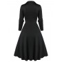 Button Slit Ruched C...