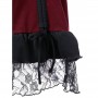Cap Sleeve Deep V Ne...
