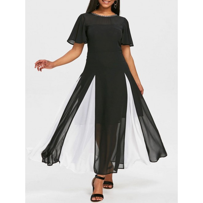 Color Block A Line D...