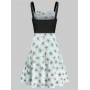 Floral Print Ruffle ...