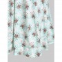Floral Print Ruffle ...