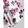 Flower Print Guipure...
