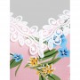 Flower Print Lace In...