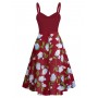 Flower Print Sleevel...