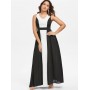 Hit Color Sleeveless...