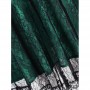 Lace Overlay Scallop...