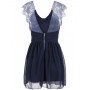 Lace Splicing Sleeve...
