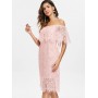 Off Shoulder Ruffled...