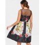 Print Knee Length Fl...