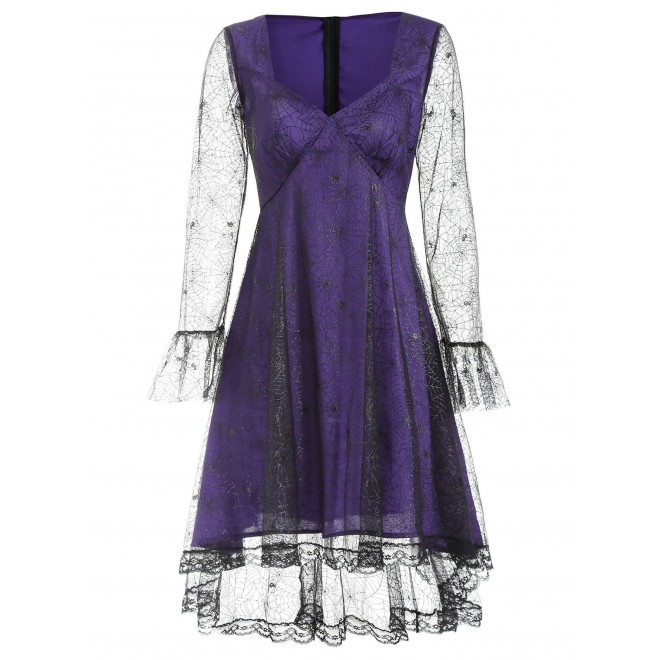 Spider Web Lace Hall...