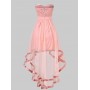 Strapless High Low M...