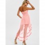 Strapless High Low M...