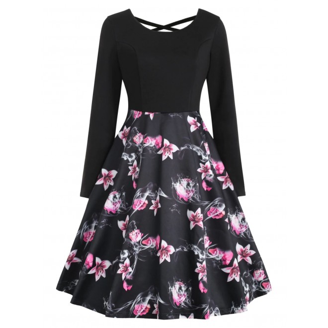 Vintage Floral Print...